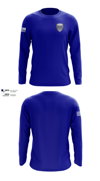 Long Sleeve Performance Shirt, , Police, Teamtime, Team time, sublimation, custom sports apparel, team uniforms, spirit wear, spiritwear, sports uniforms, custom shirts, team store, custom team store, fundraiser sports, apparel fundraiser