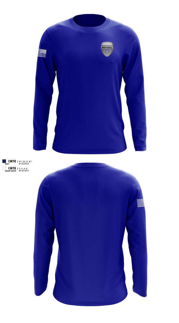 Long Sleeve Performance Shirt, , Police, Teamtime, Team time, sublimation, custom sports apparel, team uniforms, spirit wear, spiritwear, sports uniforms, custom shirts, team store, custom team store, fundraiser sports, apparel fundraiser