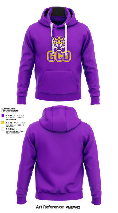 Gray Court-Owings Football and Cheer 40103695 Hoodie - 1