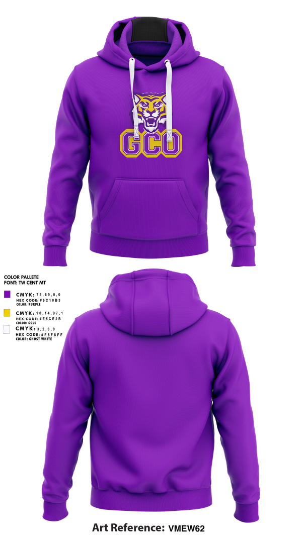 Hoodie, Gray Court-Owings Football and Cheer, Spirit Store, Teamtime, Team time, sublimation, custom sports apparel, team uniforms, spirit wear, spiritwear, sports uniforms, custom shirts, team store, custom team store, fundraiser sports, apparel fundraiser
