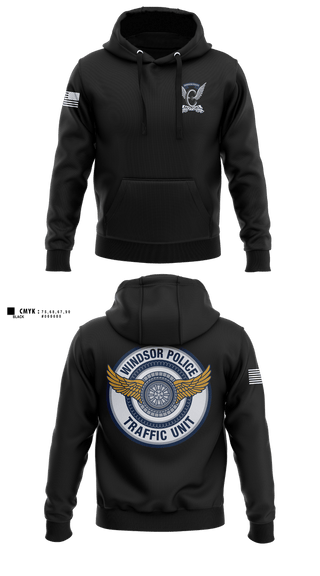 Hoodie, Windsor PD Traffic Unit, Police, Teamtime, Team time, sublimation, custom sports apparel, team uniforms, spirit wear, spiritwear, sports uniforms, custom shirts, team store, custom team store, fundraiser sports, apparel fundraiser