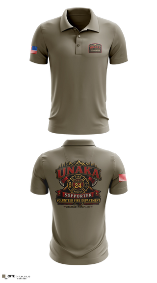 Short Sleeve Performance Polo, Unaka Volunteer Fire Department, Fire Department, Teamtime, Team time, sublimation, custom sports apparel, team uniforms, spirit wear, spiritwear, sports uniforms, custom shirts, team store, custom team store, fundraiser sports, apparel fundraiser