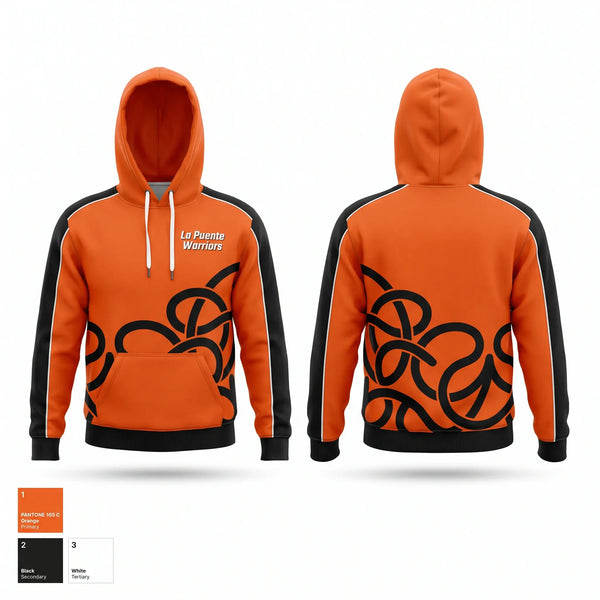 Hoodie, La Puente Warriors, , Teamtime, Team time, sublimation, custom sports apparel, team uniforms, spirit wear, spiritwear, sports uniforms, custom shirts, team store, custom team store, fundraiser sports, apparel fundraiser