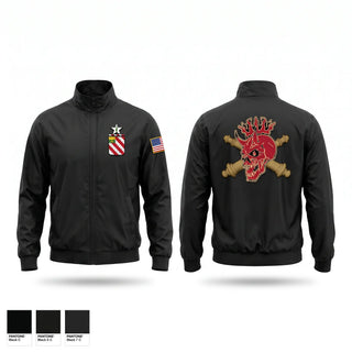 Windbreaker, C/1-8 FA, Army, Teamtime, Team time, sublimation, custom sports apparel, team uniforms, spirit wear, spiritwear, sports uniforms, custom shirts, team store, custom team store, fundraiser sports, apparel fundraiser