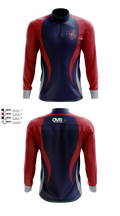 Ohio Valley Region Volleyball 78504074 Quarter Zip Jacket - 1