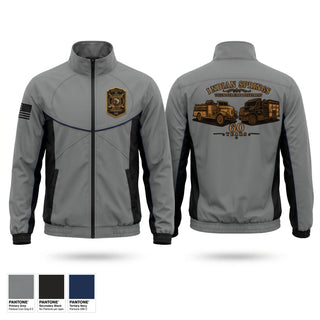 Windbreaker, Indian Springs Volunteer Fire Department, Fire Department, Teamtime, Team time, sublimation, custom sports apparel, team uniforms, spirit wear, spiritwear, sports uniforms, custom shirts, team store, custom team store, fundraiser sports, apparel fundraiser