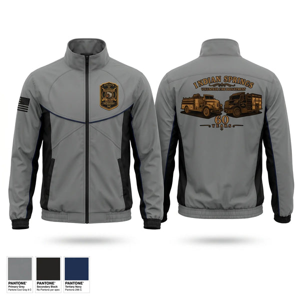 Windbreaker, Indian Springs Volunteer Fire Department, Fire Department, Teamtime, Team time, sublimation, custom sports apparel, team uniforms, spirit wear, spiritwear, sports uniforms, custom shirts, team store, custom team store, fundraiser sports, apparel fundraiser