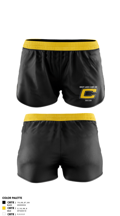 Great Lakes Canes 18u 68212801 Women's Shorts - 1