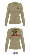 FMS #9 18239341 Women's Long Sleeve V-neck Shirt - 97