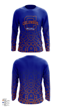 Columbus High School Wrestling 82810722 Long Sleeve Performance Shirt 4