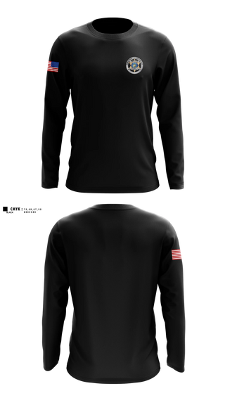 Long Sleeve Performance Shirt, Marathon County Sheriff, Police, Teamtime, Team time, sublimation, custom sports apparel, team uniforms, spirit wear, spiritwear, sports uniforms, custom shirts, team store, custom team store, fundraiser sports, apparel fundraiser