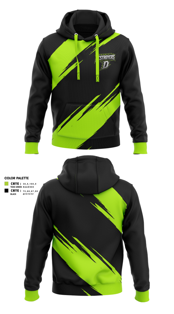 Hoodie, Midwest Destroyers, Softball, Teamtime, Team time, sublimation, custom sports apparel, team uniforms, spirit wear, spiritwear, sports uniforms, custom shirts, team store, custom team store, fundraiser sports, apparel fundraiser