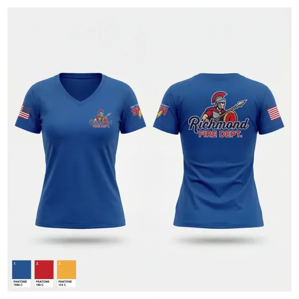 Womens Short Sleeve Vneck Shirt, 1128th FSC, Army, Teamtime, Team time, sublimation, custom sports apparel, team uniforms, spirit wear, spiritwear, sports uniforms, custom shirts, team store, custom team store, fundraiser sports, apparel fundraiser