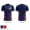 Manalapan Braves 9U Blue 20207398 Short Sleeve Performance Shirt - 1