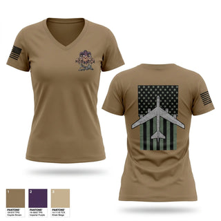 Womens Short Sleeve Vneck Shirt, Repair & Reclamation, Air Force, Teamtime, Team time, sublimation, custom sports apparel, team uniforms, spirit wear, spiritwear, sports uniforms, custom shirts, team store, custom team store, fundraiser sports, apparel fundraiser