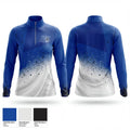 Lisbon Blue Devils 71405873 Quarter Zip Jacket - 2