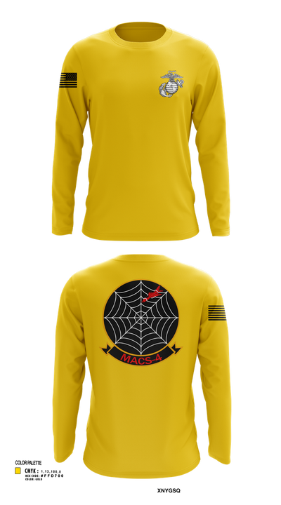 MACS4 13134180 Long Sleeve Performance Shirt 102