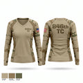 846th TC Women's Long Sleeve V-neck Shirt - 1