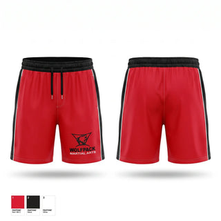 Athletic Shorts With Pockets, Wolfpack Martial Arts, , Teamtime, Team time, sublimation, custom sports apparel, team uniforms, spirit wear, spiritwear, sports uniforms, custom shirts, team store, custom team store, fundraiser sports, apparel fundraiser