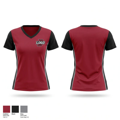 TNT Women's Short Sleeve V-neck Shirt - 1