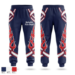 Sweatpants, Byhalia Fire Dept, Fire Department, Teamtime, Team time, sublimation, custom sports apparel, team uniforms, spirit wear, spiritwear, sports uniforms, custom shirts, team store, custom team store, fundraiser sports, apparel fundraiser