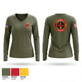 WHITEVILLE FIRE DEPARTMENT 23479379 Women's Long Sleeve V-neck Shirt - 1