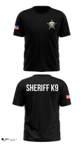 Bedford County Sheriff K9 Unit 82789268 Old School Cotton Feel Shirt - 31