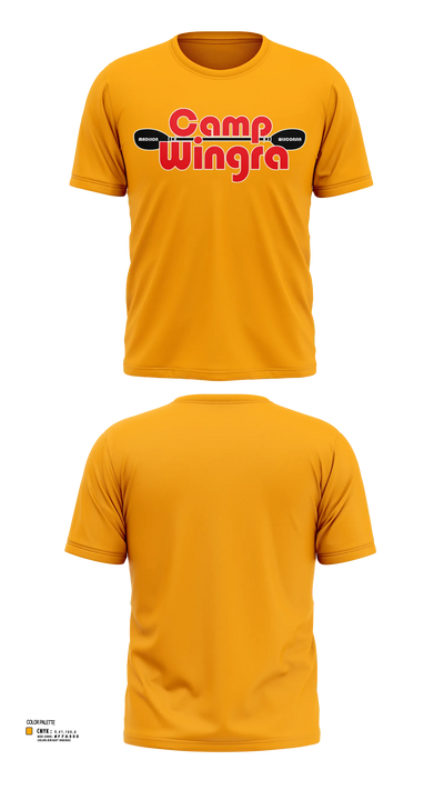 Camp Wingra 8643406 Short Sleeve Performance Shirt - 3