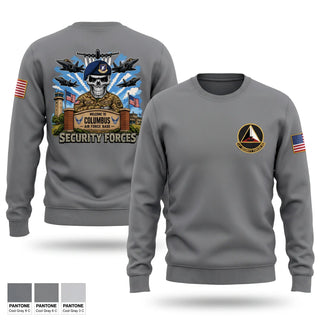 Crew Neck Sweatshirt, 14th Security Forces Squadron, Air Force, Teamtime, Team time, sublimation, custom sports apparel, team uniforms, spirit wear, spiritwear, sports uniforms, custom shirts, team store, custom team store, fundraiser sports, apparel fundraiser