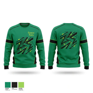 Crew Neck Sweatshirt, Sewer Rats, Men's Soccer, Teamtime, Team time, sublimation, custom sports apparel, team uniforms, spirit wear, spiritwear, sports uniforms, custom shirts, team store, custom team store, fundraiser sports, apparel fundraiser