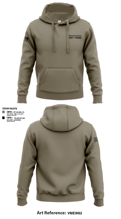 Natrona County SRT TEMS 24087220 Hoodie - 1