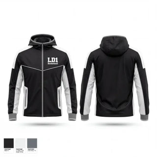 Windbreaker, LD1 Basketball, Men's Basketball, Teamtime, Team time, sublimation, custom sports apparel, team uniforms, spirit wear, spiritwear, sports uniforms, custom shirts, team store, custom team store, fundraiser sports, apparel fundraiser