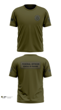 Federal bureau of prions Old School Cotton Feel Shirt - 3