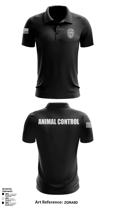 Tulsa Animal Services Short Sleeve Performance Polo - 5