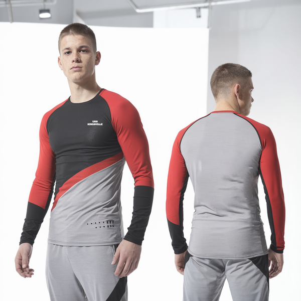 Long Sleeve Performance Shirt, USS KINGSVILLE, , Teamtime, Team time, sublimation, custom sports apparel, team uniforms, spirit wear, spiritwear, sports uniforms, custom shirts, team store, custom team store, fundraiser sports, apparel fundraiser