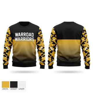 Crew Neck Sweatshirt, Warroad Warriors, Softball, Teamtime, Team time, sublimation, custom sports apparel, team uniforms, spirit wear, spiritwear, sports uniforms, custom shirts, team store, custom team store, fundraiser sports, apparel fundraiser