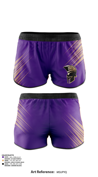 Spartans 74481764 Track Shorts - 1