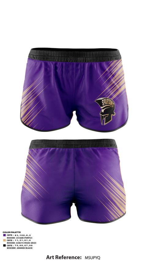 Track Shorts, Spartans, Softball, Teamtime, Team time, sublimation, custom sports apparel, team uniforms, spirit wear, spiritwear, sports uniforms, custom shirts, team store, custom team store, fundraiser sports, apparel fundraiser