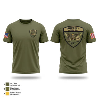Old School Cotton Feel Shirt, Otero County Sheriff’s Office SRT, Police, Teamtime, Team time, sublimation, custom sports apparel, team uniforms, spirit wear, spiritwear, sports uniforms, custom shirts, team store, custom team store, fundraiser sports, apparel fundraiser
