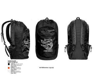 Gear Bag, Otsego Knights, Track & Field, Teamtime, Team time, sublimation, custom sports apparel, team uniforms, spirit wear, spiritwear, sports uniforms, custom shirts, team store, custom team store, fundraiser sports, apparel fundraiser