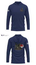 145 SFS 9603643 Long Sleeve Hooded Sun Shirt - 5