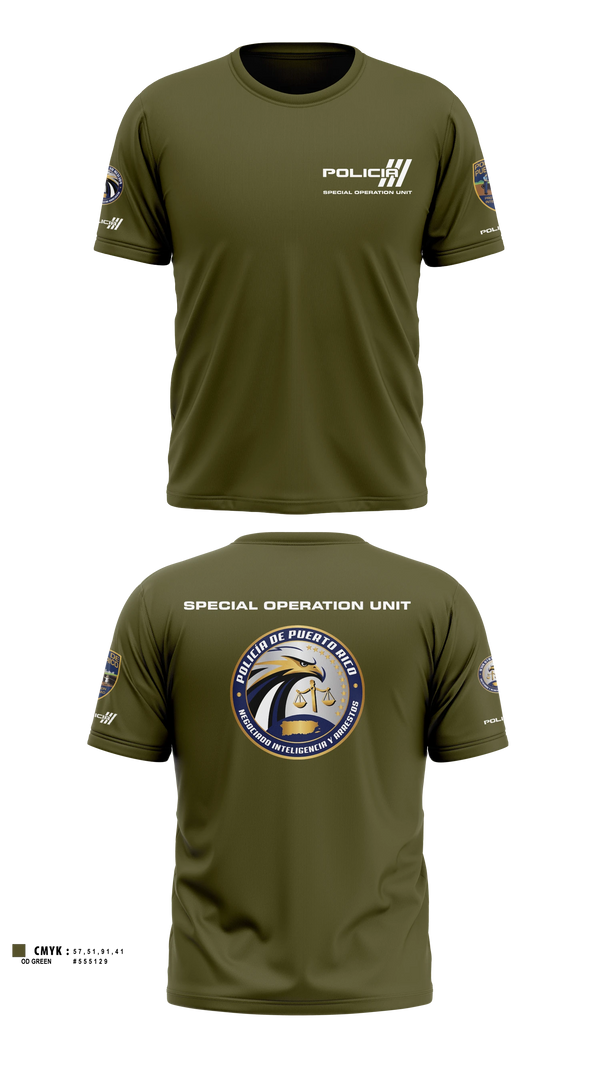 Short Sleeve Performance Shirt, Inteligencia criminal, Police, Teamtime, Team time, sublimation, custom sports apparel, team uniforms, spirit wear, spiritwear, sports uniforms, custom shirts, team store, custom team store, fundraiser sports, apparel fundraiser