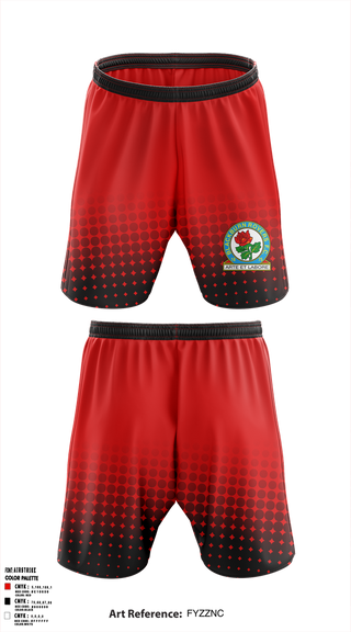 Athletic Shorts With Pockets, Blackburn Rovers, Men's Soccer, Teamtime, Team time, sublimation, custom sports apparel, team uniforms, spirit wear, spiritwear, sports uniforms, custom shirts, team store, custom team store, fundraiser sports, apparel fundraiser