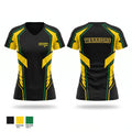 Warriors Women's Short Sleeve V-neck Shirt - 3
