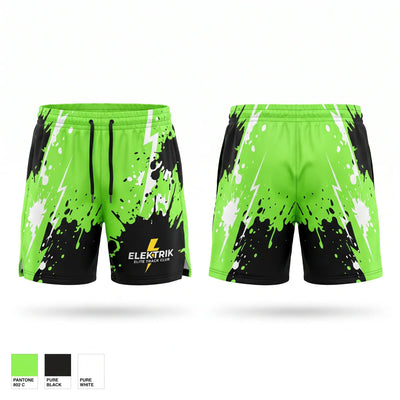 ELEKTRIK ELITE TRACK CLUB Athletic Shorts With Pockets - 1