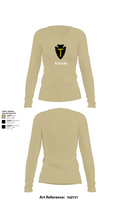 B CO 3-141 8335059 Women's Long Sleeve V-neck Shirt - 82