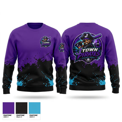 J-Town Pirates Crew Neck Sweatshirt - 1