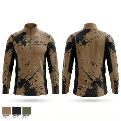Shark Attack Response Team Quarter Zip Jacket - 1