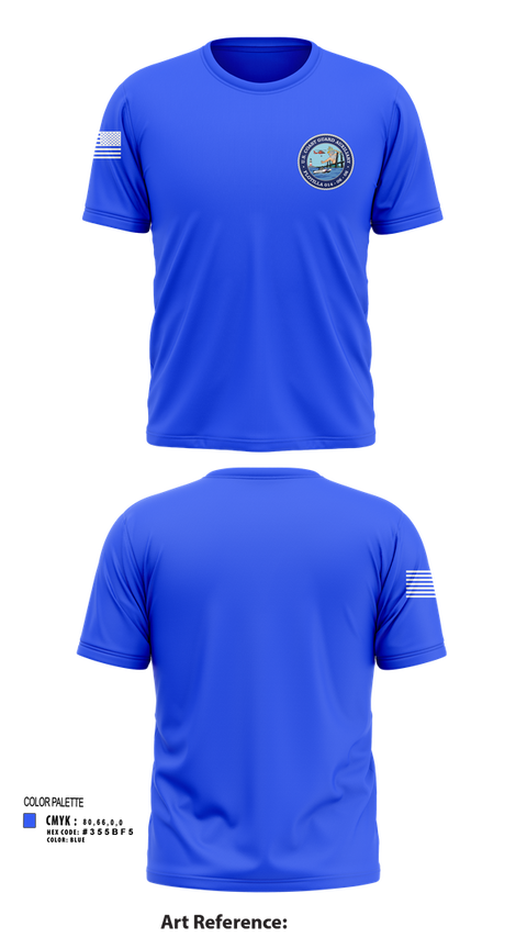 Short Sleeve Performance Shirt, Tarrytown Flotilla 014-06-06, Coast Guard, Teamtime, Team time, sublimation, custom sports apparel, team uniforms, spirit wear, spiritwear, sports uniforms, custom shirts, team store, custom team store, fundraiser sports, apparel fundraiser