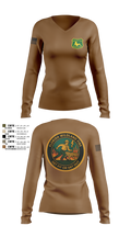Florida 43193652 Women's Long Sleeve V-neck Shirt - 10
